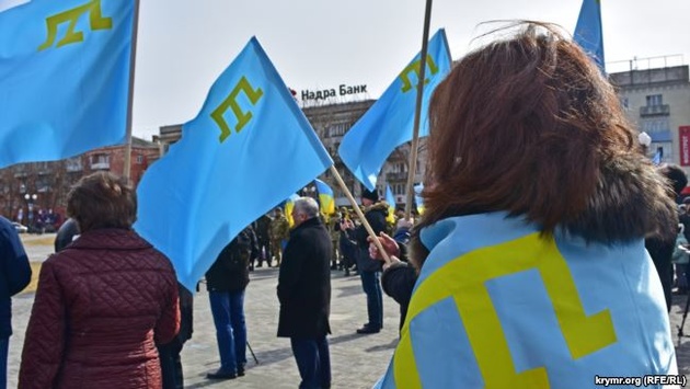 Херсонці підтримали Крим у День спротиву російській окупації