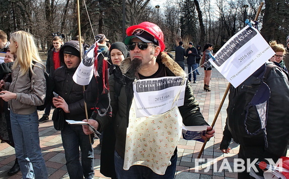 Хто вийшов на марш проституток у Києві (фото)