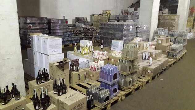 На Донеччині накрили підпільний цех із алкоголем на 27,5 мільйона гривень