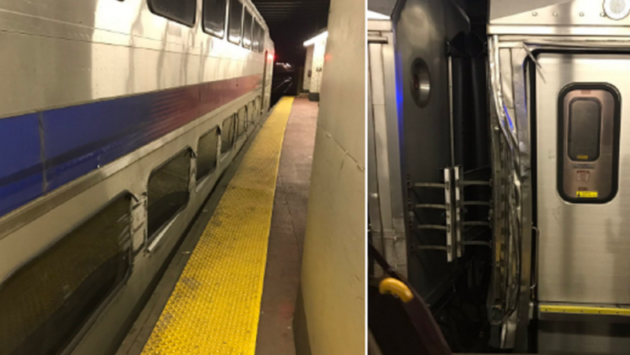 У Нью-Йорку потяг з 248 пасажирами зійшов з рейок