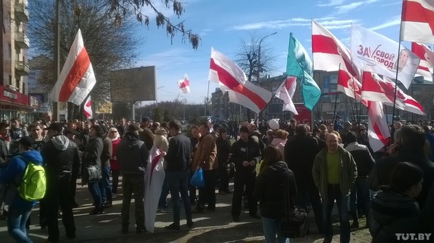 День волі у Білорусі: відбуваються протести «дармоїдів»