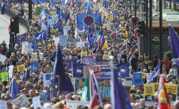 Тисячі людей в Лондоні взяли участь у протесті проти виходу Великої Британії з ЄС