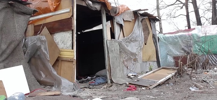 У Києві невідомі підпалили табір ромів, на яких скаржилися місцеві жителі