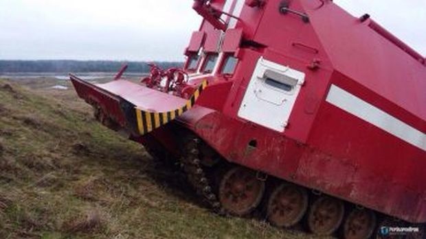 «Укроборонпром» завершив випробування нового пожежного танку