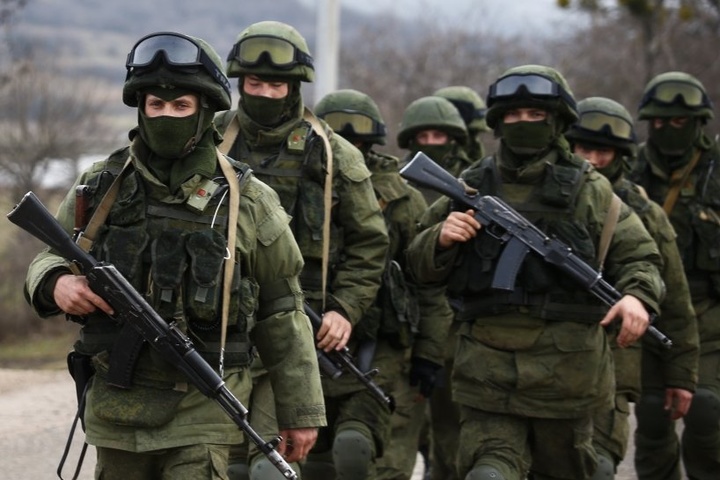 Російські спецназівці проводять навчання в анексованому Криму