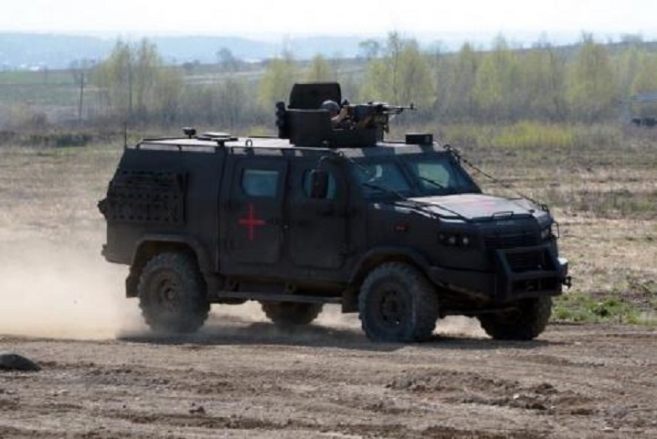 Нацгвардію озброїли броньованим авто «Козак-5»