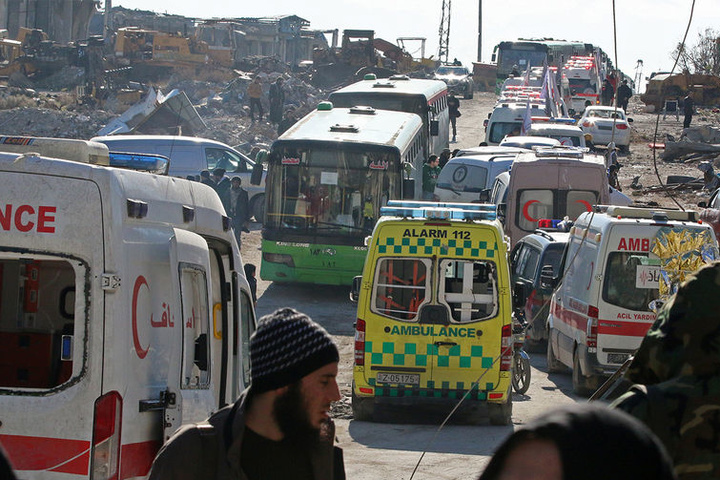 У Сирії розпочалась евакуація чотирьох міст 