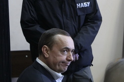 Екс-нардеп Микола Мартиненко під час судового засідання