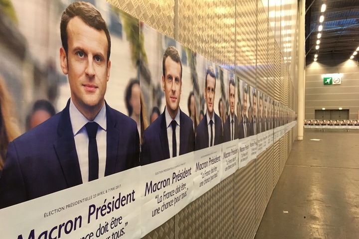 Екзитпол: перший тур виборів президента Франції виграв Макрон