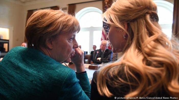 Сімейна дипломатія: Іванка Трамп у гостях в Анґели Меркель
