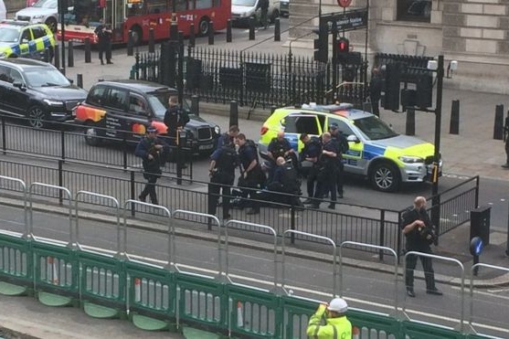 Біля британського парламенту поліція арештувала чоловіка з ножами