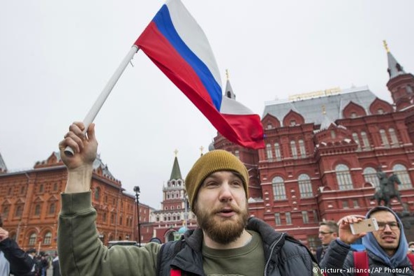 Путін «набрид»: в Росії на акції проти президента затримали близько 20 людей