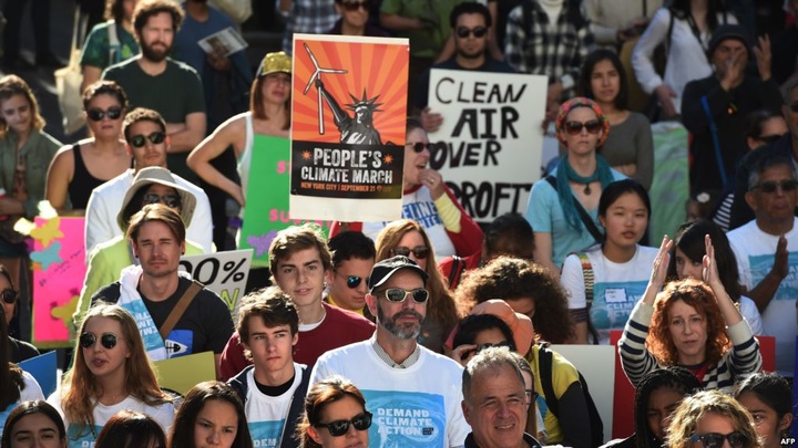 У США протестують проти політики Трампа щодо клімату