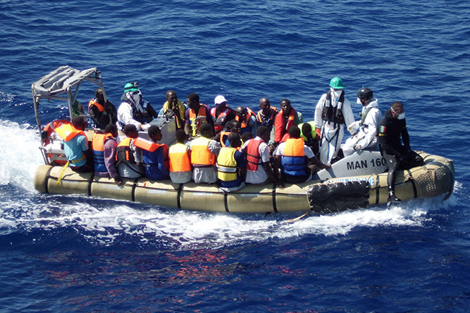 У Середземному морі через аварію човна потонули 80 мігрантів