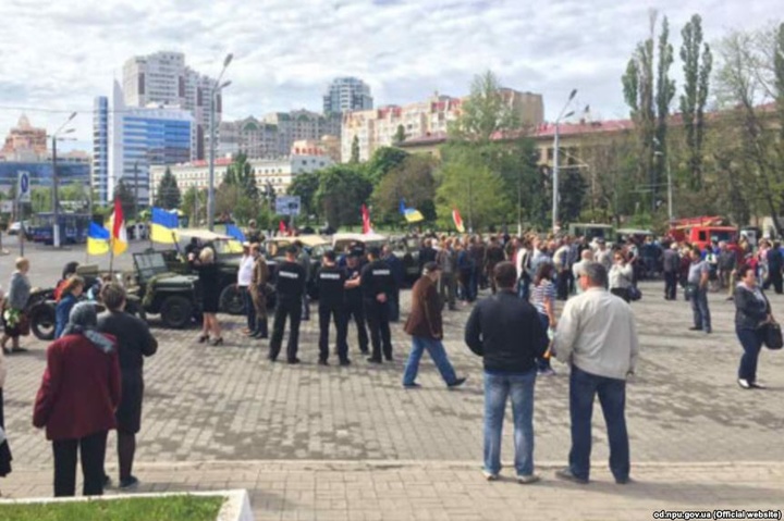 В Одесі під час акцій до Дня перемоги затримано 20 людей