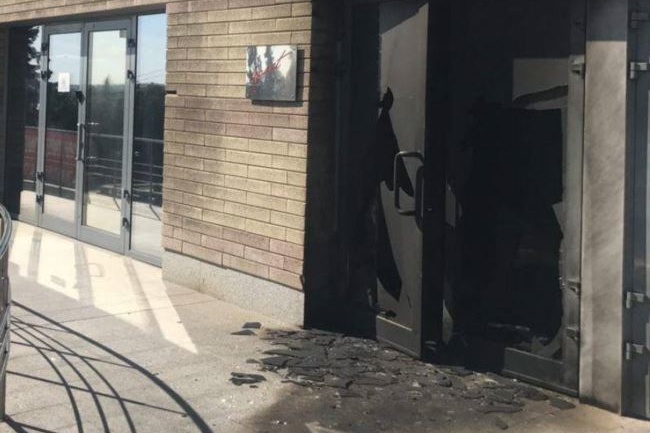 У Дніпрі підпалили офіс Опоблоку. Помста за побиття ветеранів АТО?