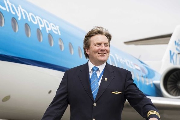 Король Нідерландів зізнався, що таємно працює пілотом пасажирського літака (фото)