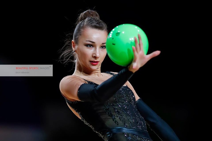  Мазур вийшла в фінал вправ з м'ячем на чемпіонаті Європи-2017 з художньої гімнастики