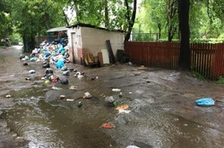 Львів затоплює сміттєвими ріками. Моторошні фото