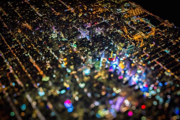 Ніч над Нью-Йорком. Фотопроект, який захоплює дух