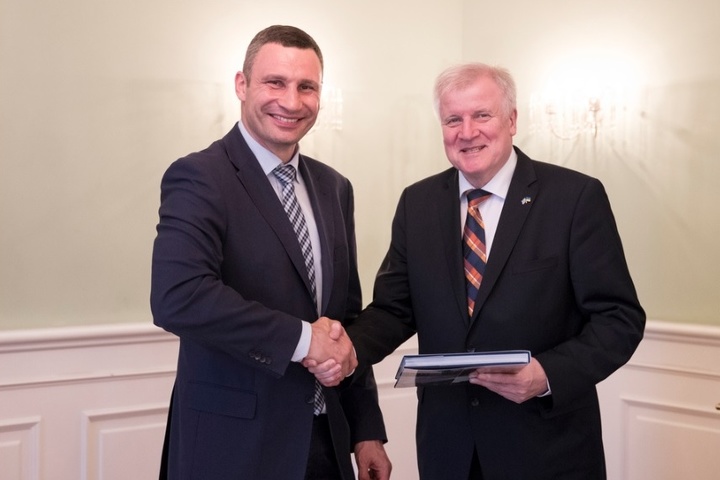 Кличко провів зустріч з прем’єром Баварії 