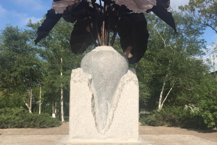 Замість Леніна на Миколаївщині встановили пам’ятник цукровому буряку