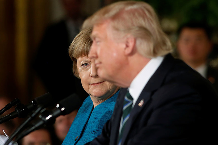 У Білому домі охарактеризували відносини між Трампом та Меркель