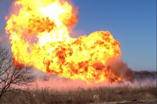На Луганщині через обстріл пошкоджено газопровід
