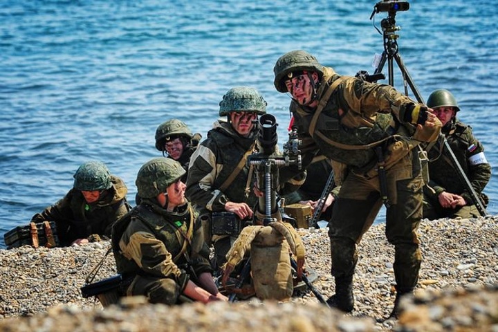 Росія перекинула в окупований Крим морську піхоту Каспійської флотилії 