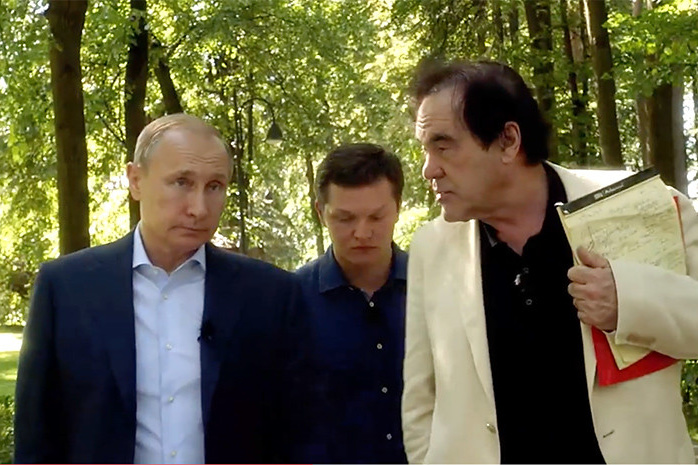 Американські ЗМІ відреагували на фільм Олівера Стоуна «Інтерв'ю з Путіним»