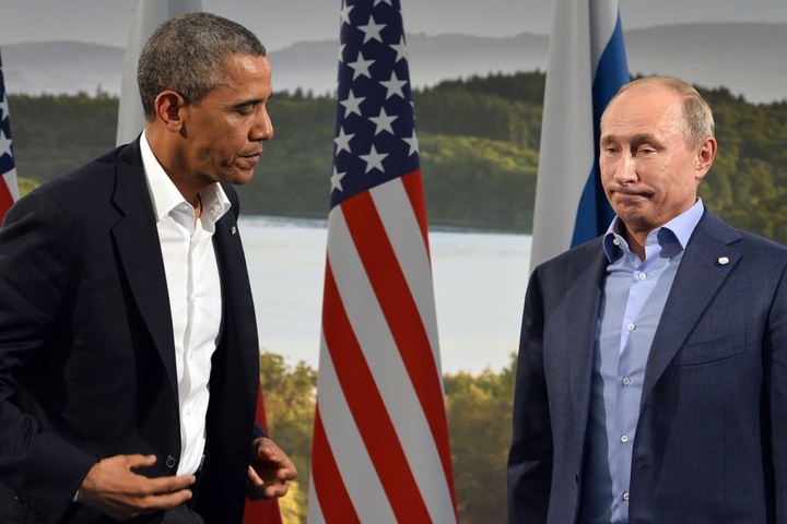 Путін стверджує, що постійно контактував з Обамою щодо ситуації на сході України