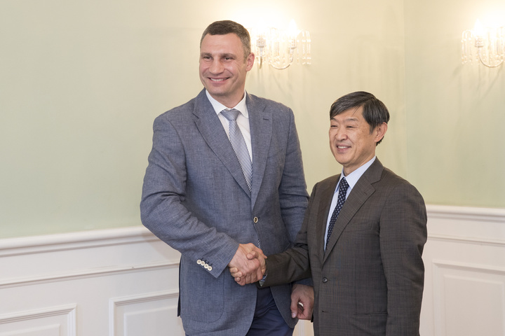 Кличко зустрівся з президентом Японського агентства міжнародного співробітництва JICA