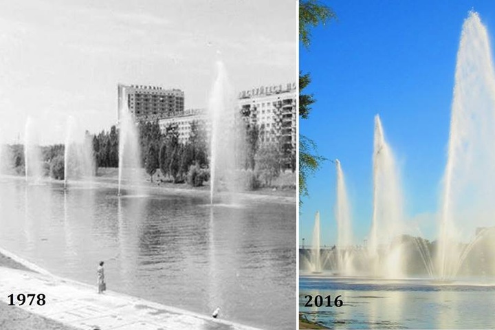 Комунальники анонсували запуск ще чотирьох фонтанів на Русанівському каналі
