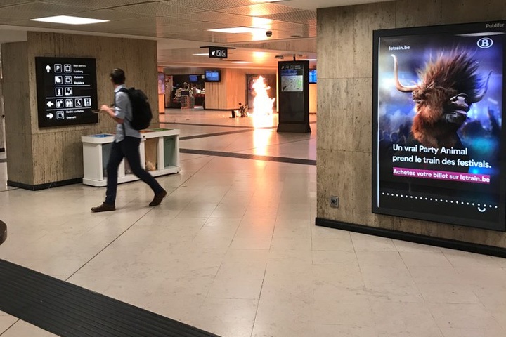 У Брюсселі евакуювали вокзал після повідомлення про вибух 