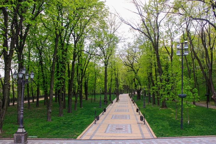 Кличко розповів, як реконструюють парк «Володимирська гірка»