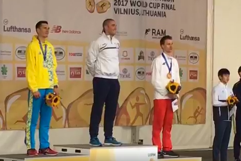 Тимощенко став призером фіналу Кубка світу зі сучасного п'ятиборства