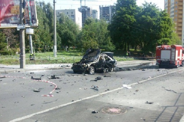 Вибух автомобіля в Києві: загиблий виявився керівником спецназу розвідки Міноборони - ЗМІ (оновлено)