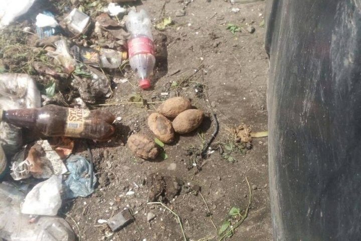 У Львові знайшли п’ять гранат на сміттєвому майданчику 