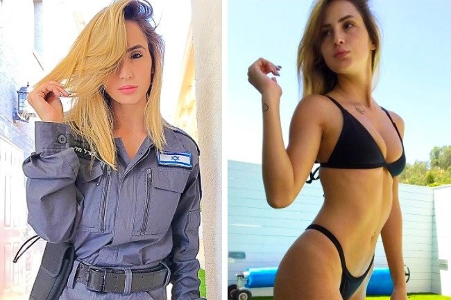 Звабливі дівчата з модельною зовнішністю, які служать в ізраїльській армії