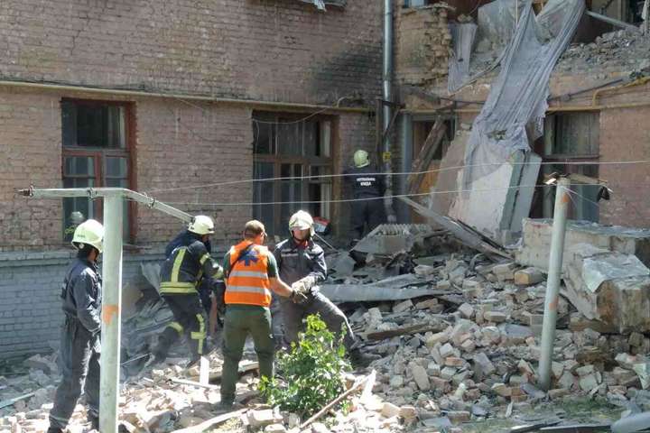 Рятувальники оприлюднили деталі вибуху будинку у Києві