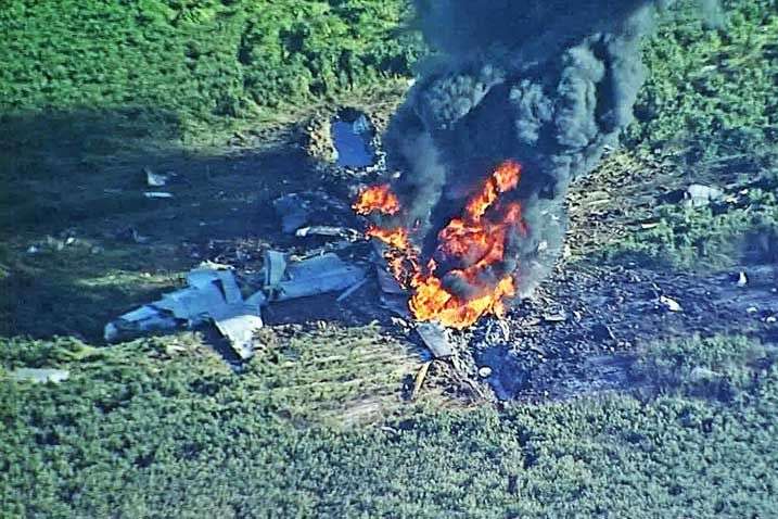 Катастрофа військового літака в США: загинули 16 людей