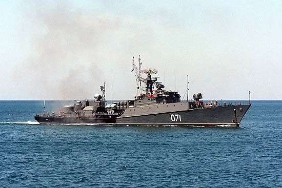 Російські кораблі в окупованому Криму вийшли в море по тривозі