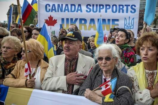 У Канаді живуть близько 60 тисяч українців, що зберігають українське громадянство