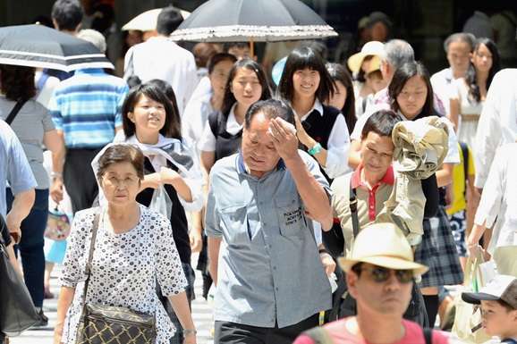 В Японії спека забрала життя 17 людей