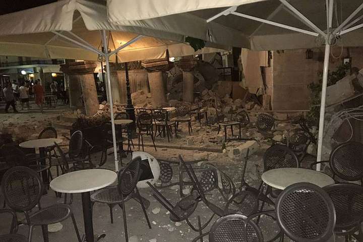 На грецькому острові Кос через землетрус загинули двоє людей
