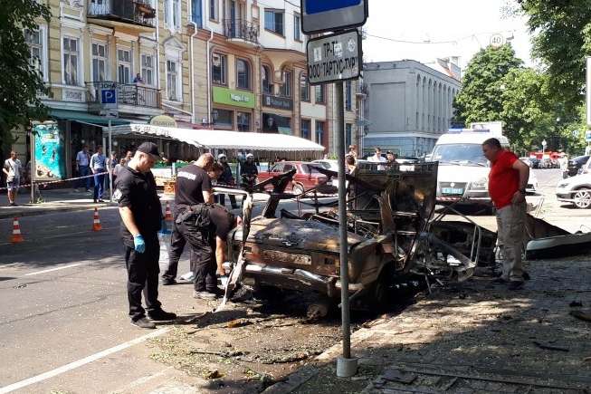 В центрі Одеси стався потужний вибух 