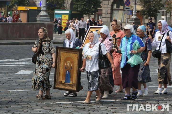 Центр Києва сьогодні перекриють через хресний хід московської церкви