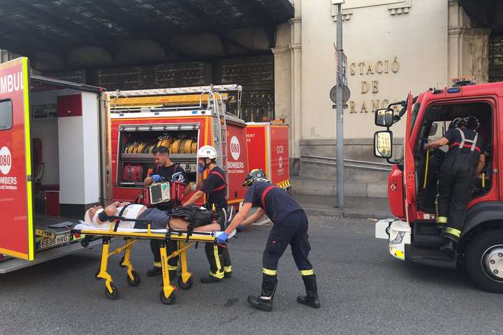 ЧП на вокзале в Барселоне: пострадали десятки пассажиров 