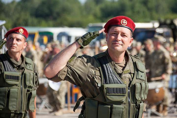 У Києві відбулася перша репетиція військового параду до Дня Незалежності