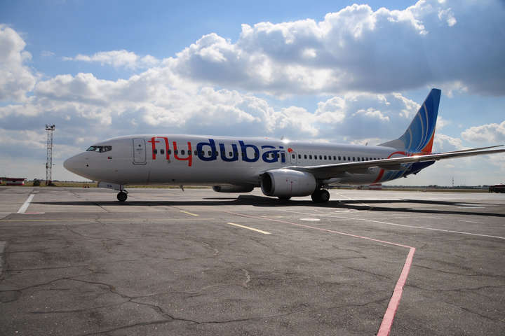 Виліт літака авіакомпанії FlyDubai з «Жулян» відкладено через напад оси на маленького пасажира